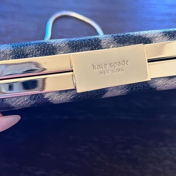 NEW Kate Spade Emanuelle Crystal Court Leopard Bag - Picture 11 of 12